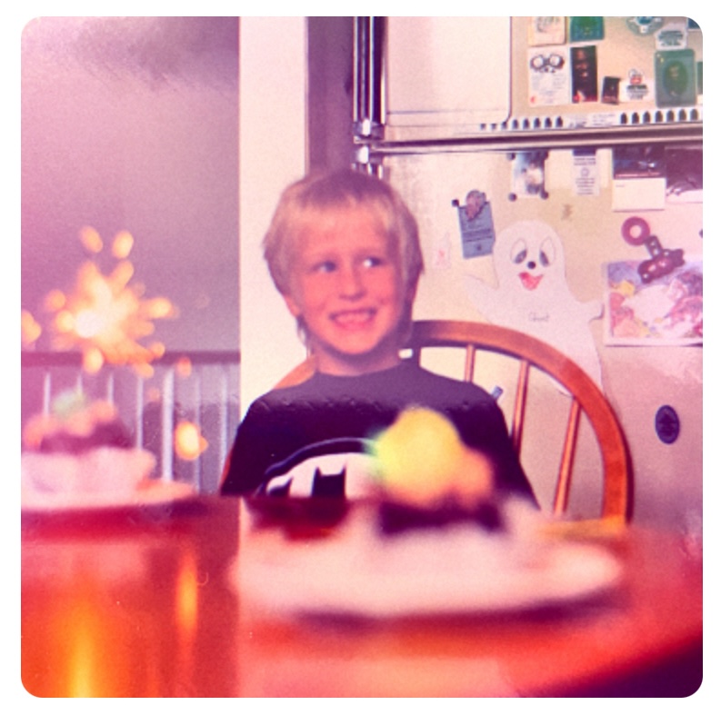 A photo of me as a kid. Ain't I cute?!